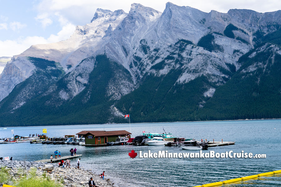 Lake Minnewanka Boat Cruise in August